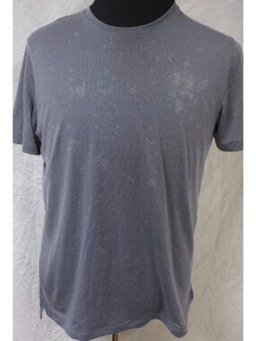 Under Armour Mens Medium Grey Camo Perforated Fitted Short Sleeve T-Shirt